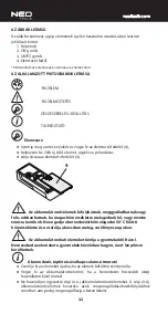 Preview for 32 page of NEO TOOLS 75-202 Instruction Manual