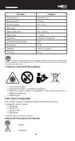 Preview for 41 page of NEO TOOLS 75-202 Instruction Manual