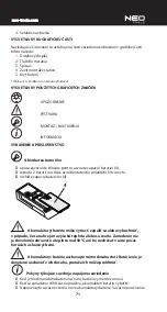 Preview for 71 page of NEO TOOLS 75-203 Instruction Manual