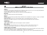 Предварительный просмотр 18 страницы NEO TOOLS 851502-j Instruction Manual