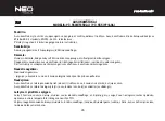 Предварительный просмотр 26 страницы NEO TOOLS 851502-j Instruction Manual