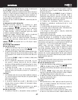 Предварительный просмотр 27 страницы NEO TOOLS 94-003 Instruction Manual