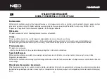 Предварительный просмотр 4 страницы NEO TOOLS 97-550 Instruction Manual