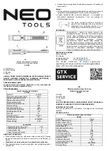 Preview for 1 page of NEO TOOLS 99-043 Original Instruction Manual