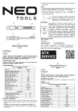 NEO TOOLS 99-043 Original Instruction Manual предпросмотр