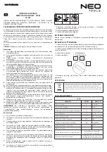 NEO 90-007 Instruction Manual preview