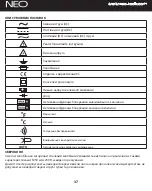 Предварительный просмотр 37 страницы NEO 94-001 Instruction Manual