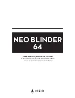 Предварительный просмотр 1 страницы NEO Blinder 64 User Manual