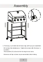 Предварительный просмотр 9 страницы NEO GAS-5BURN-BBQ Instruction Manual