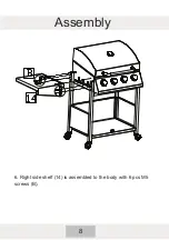 Предварительный просмотр 10 страницы NEO GAS-5BURN-BBQ Instruction Manual