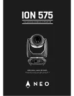 NEO ION 575 User Manual preview