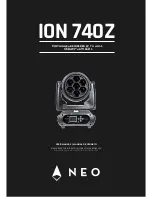 NEO ION 740Z User Manual предпросмотр