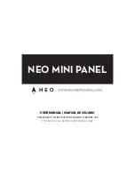 Предварительный просмотр 1 страницы NEO Mini Panel User Manual