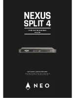 NEO NEXUS SPLIT 4 User Manual preview