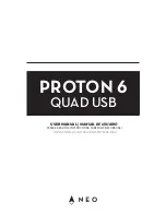 NEO Proton 6 QUAD USB User Manual предпросмотр