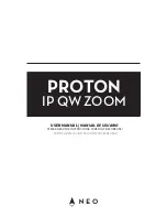 Предварительный просмотр 1 страницы NEO PROTON IP QW ZOOM User Manual