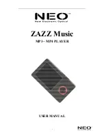 NEO ZAZZ MUSIC User Manual preview