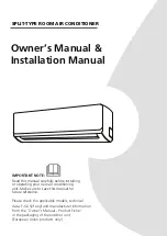 Предварительный просмотр 40 страницы Neoclima Skycold Nordic Series Owner'S Manual & Installation Manual