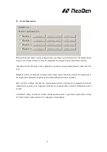 Предварительный просмотр 20 страницы NeoDen NeoDen 4 User Manual