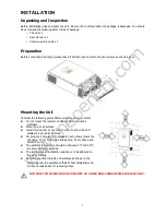 Предварительный просмотр 9 страницы Neoenerji 4KVA User Manual