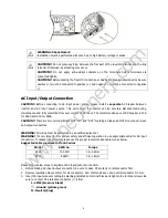 Предварительный просмотр 11 страницы Neoenerji 4KVA User Manual