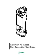 Neogen Corporation AccuPoint Advanced Next Generation User Manual preview