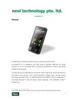 Neoi NeoIBall 575 Manual предпросмотр