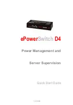 Neol ePowerSwitch D4 Quick Start Manual предпросмотр