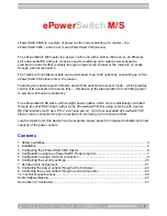 Preview for 2 page of Neol ePowerSwitch M8 Quick Start Manual