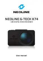 Neoline G-Tech X74 User Manual preview