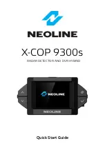 Предварительный просмотр 1 страницы Neoline X-COP 9300s Quick Start Manual