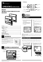 Preview for 1 page of Neomitis RT0 RF Operating Instructions