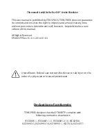 Preview for 2 page of Neotek DT8003TP Instructions Manual