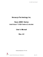 Neousys Technology Nuvo-2021+ User Manual preview