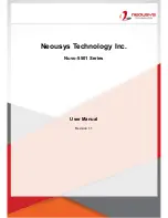 Предварительный просмотр 1 страницы Neousys Technology Nuvo-5501 Series User Manual