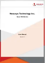 Предварительный просмотр 1 страницы Neousys Technology Nuvo-7000 Series User Manual