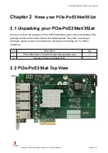 Preview for 7 page of Neousys Technology PCIe-PoE352at User Manual