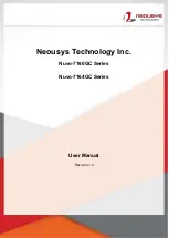 Предварительный просмотр 1 страницы Neousys Nuvo-7160GC Series User Manual