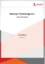 Предварительный просмотр 1 страницы Neousys Nuvo-7501 Series User Manual