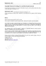 Предварительный просмотр 2 страницы Neoway G6 Series Hardware User'S Manual