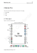 Предварительный просмотр 12 страницы Neoway G6 Series Hardware User'S Manual