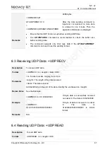 Предварительный просмотр 75 страницы Neoway N11 V2 At Command Manual