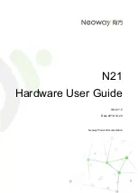 Предварительный просмотр 1 страницы Neoway N21 Series Hardware User'S Manual