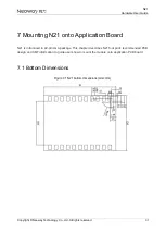 Предварительный просмотр 40 страницы Neoway N21 Series Hardware User'S Manual