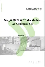 Preview for 1 page of Neoway Neo WM620 At Command Manual