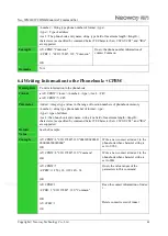 Предварительный просмотр 55 страницы Neoway Neo WM620 At Command Manual