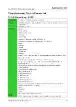 Предварительный просмотр 57 страницы Neoway Neo WM620 At Command Manual