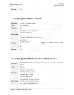 Preview for 13 page of Neoway WM620 Series At Command Manual