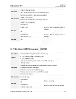 Preview for 74 page of Neoway WM620 Series At Command Manual