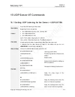 Preview for 124 page of Neoway WM620 Series At Command Manual